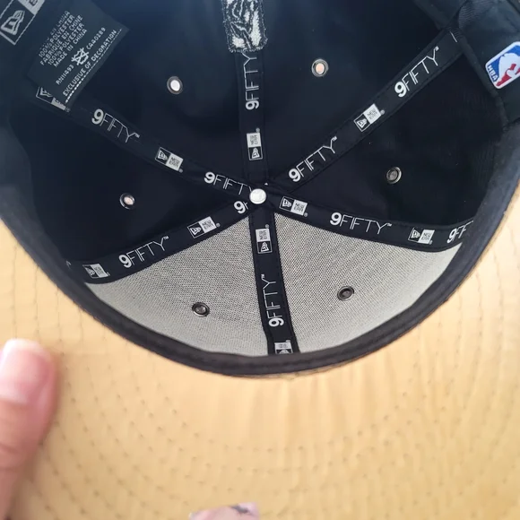 New Era Black and Gold Logo Snapback - Picture 3 of 5